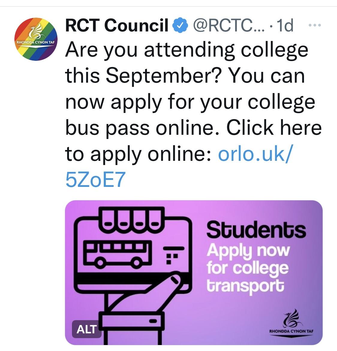 https://forms.rctcbc.gov.uk/en/SchoolTransport/collegetransport/StudentDetails